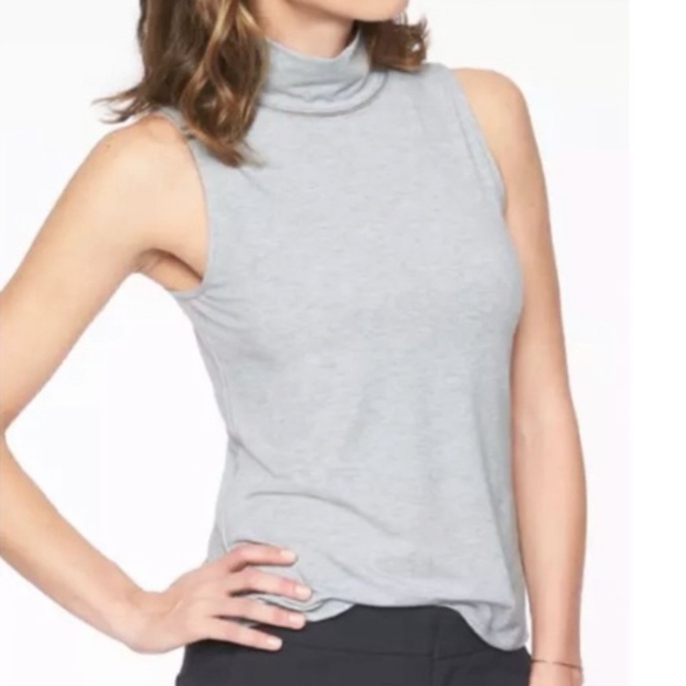 Athleta Industry Mock Neck Top